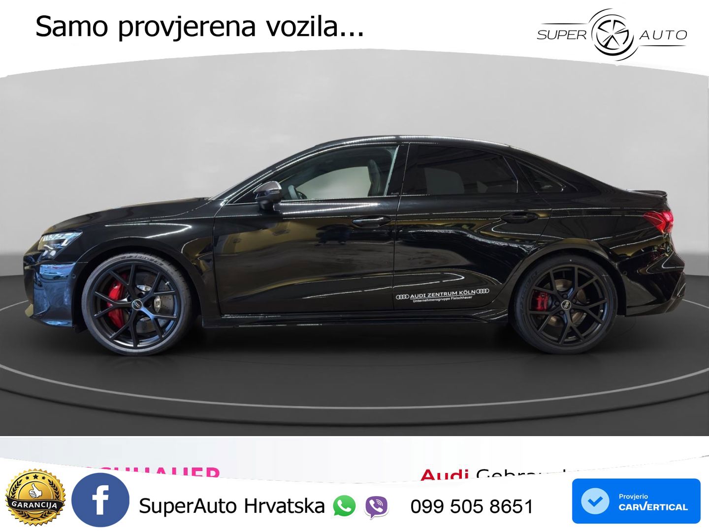 Audi RS3 Sedan 2.5 TFSI (400 KS) quattro S tronic LED+GR SJED+ACC