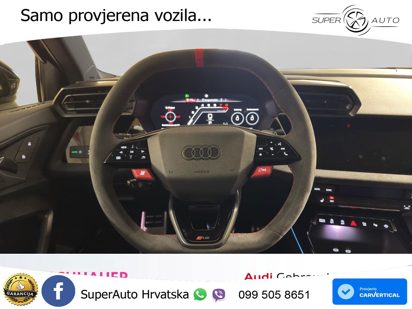 Audi RS3 Sedan 2.5 TFSI (400 KS) quattro S tronic LED+GR SJED+ACC