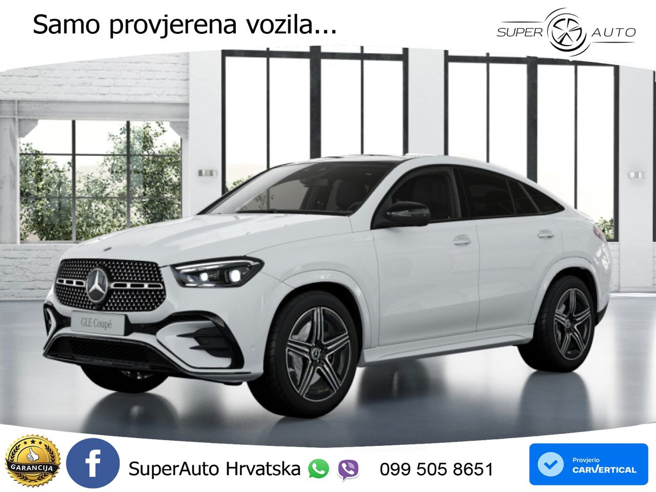 Mercedes GLE Coupe 450d (367 KS) EQ Boost 4MATIC 9G-TRONIC AMG LED+GR SJED+ACC