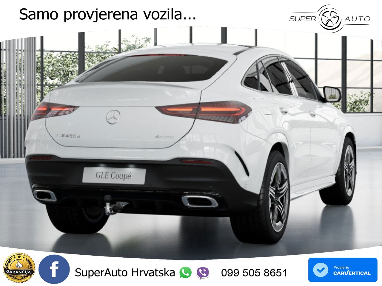 Mercedes GLE Coupe 450d (367 KS) EQ Boost 4MATIC 9G-TRONIC AMG LED+GR SJED+ACC
