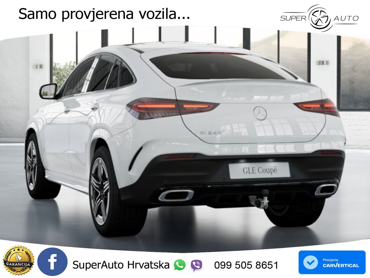 Mercedes GLE Coupe 450d (367 KS) EQ Boost 4MATIC 9G-TRONIC AMG LED+GR SJED+ACC