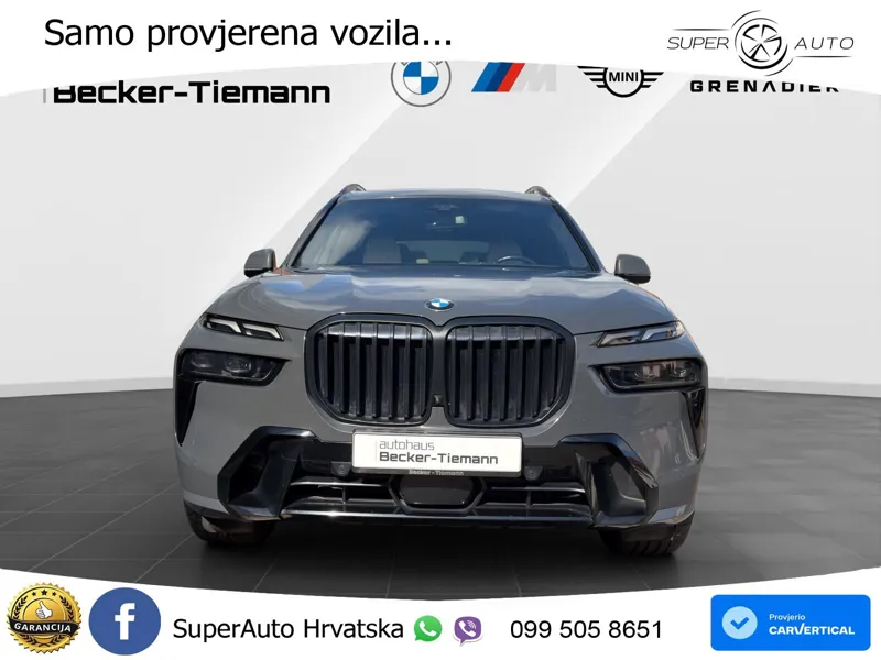 BMW X7 40d (352 KS) xDrive Steptronic M Sport LED+GR SJED+ACC
