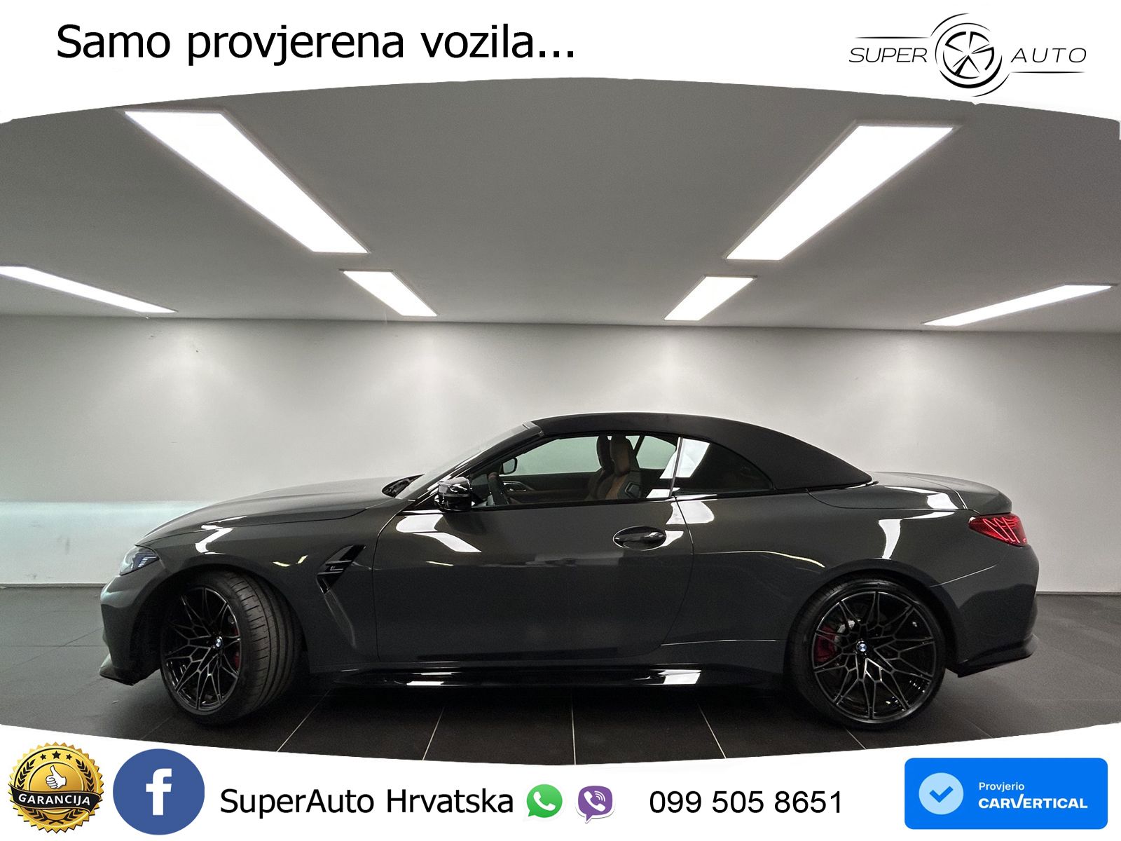 BMW M4 Convertible Competition 3.0 (530 KS) xDrive Steptronic LED+GR SJED+ACC