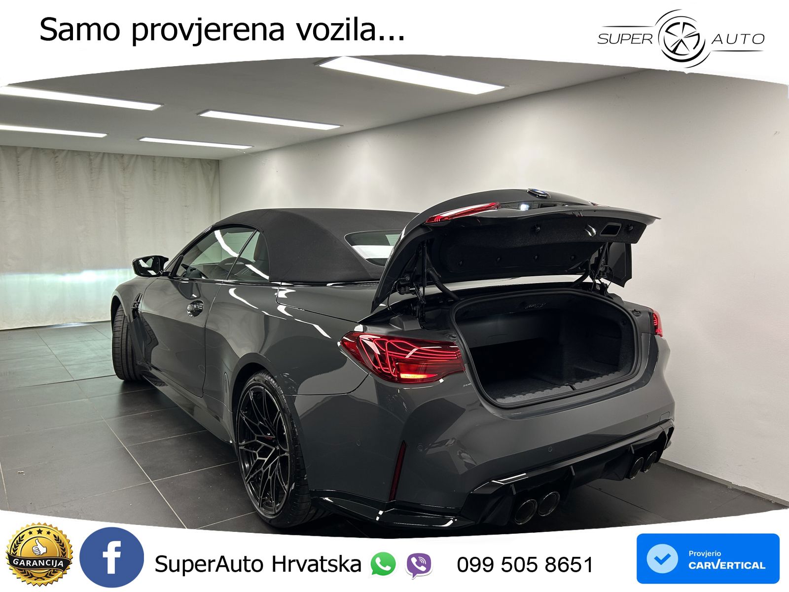 BMW M4 Convertible Competition 3.0 (530 KS) xDrive Steptronic LED+GR SJED+ACC
