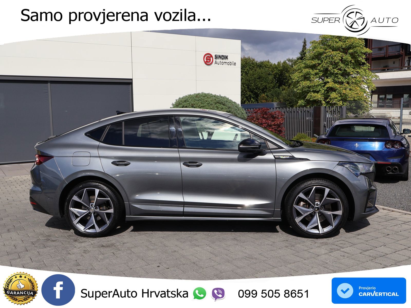 Škoda Enyaq Coupe iV RS 82 kWh (299 KS) AWD Suite LED+GR SJED+ACC