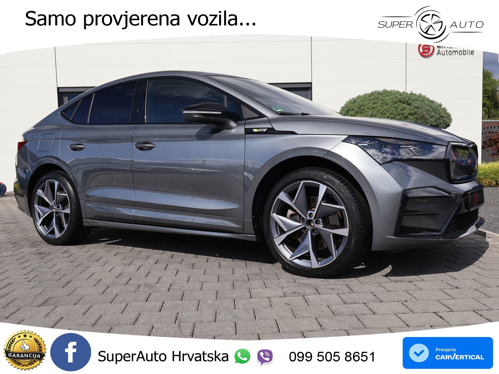 Škoda Enyaq Coupe iV RS 82 kWh (299 KS) AWD Suite LED+GR SJED+ACC