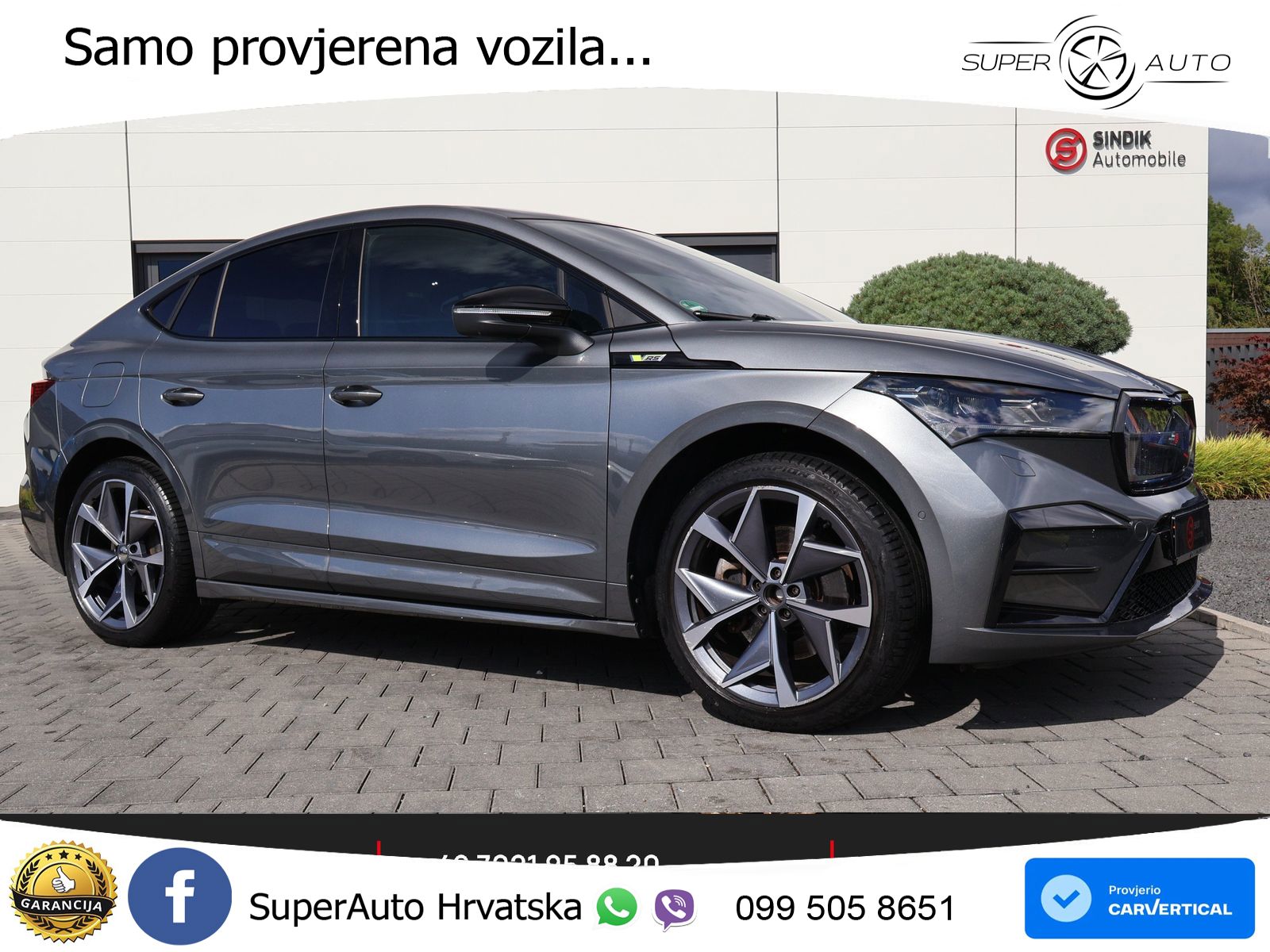 Škoda Enyaq Coupe iV RS 82 kWh (299 KS) AWD Suite LED+GR SJED+ACC