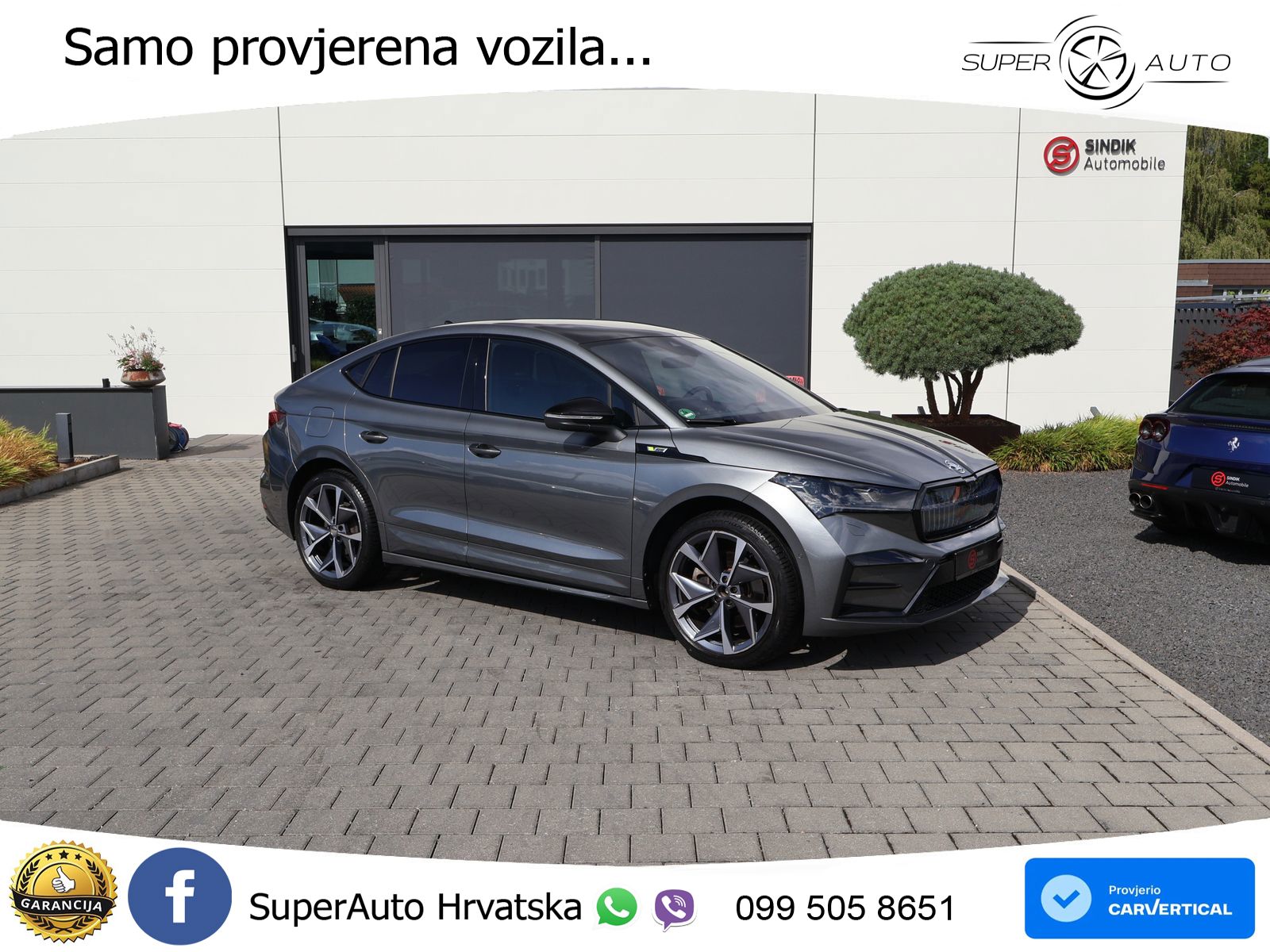 Škoda Enyaq Coupe iV RS 82 kWh (299 KS) AWD Suite LED+GR SJED+ACC