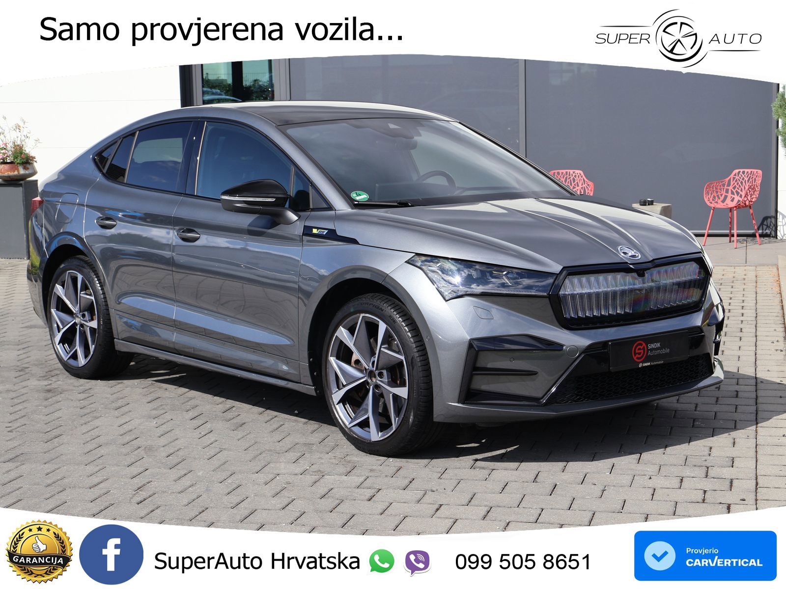 Škoda Enyaq Coupe iV RS 82 kWh (299 KS) AWD Suite LED+GR SJED+ACC