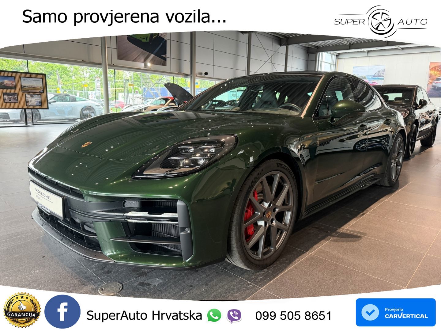 Porsche Panamera 4S 2.9 V6 (544 KS) E-Hybrid PDK ACC+HEAD+4xGR SJED+360+PANO