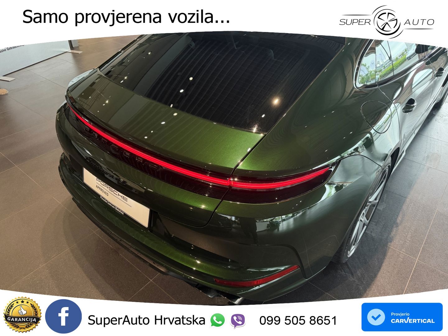 Porsche Panamera 4S 2.9 V6 (544 KS) E-Hybrid PDK ACC+HEAD+4xGR SJED+360+PANO