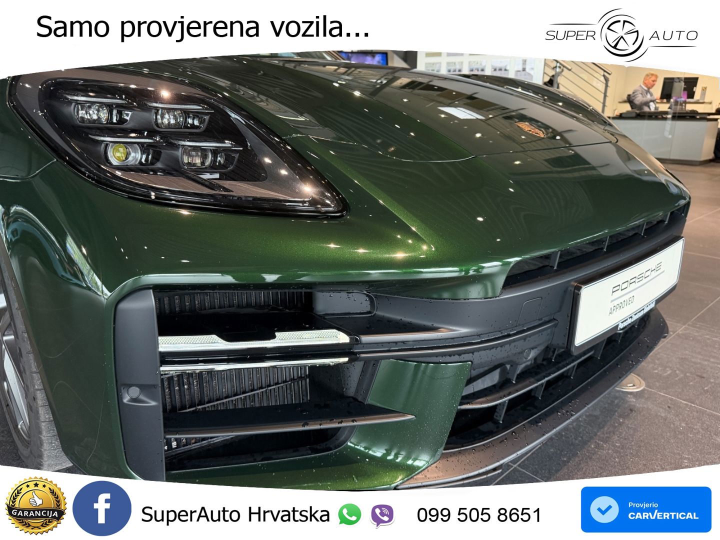 Porsche Panamera 4S 2.9 V6 (544 KS) E-Hybrid PDK ACC+HEAD+4xGR SJED+360+PANO