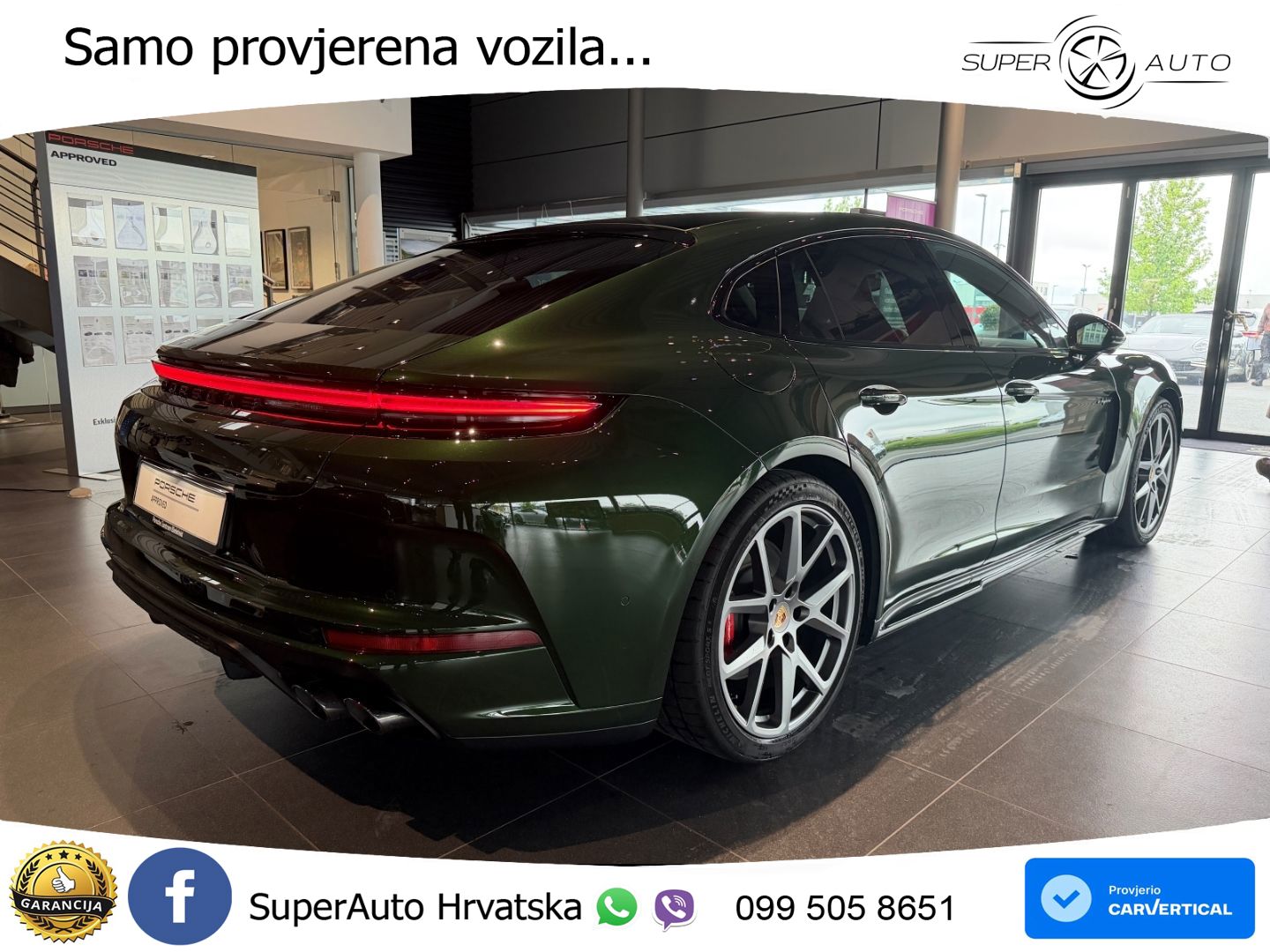 Porsche Panamera 4S 2.9 V6 (544 KS) E-Hybrid PDK ACC+HEAD+4xGR SJED+360+PANO