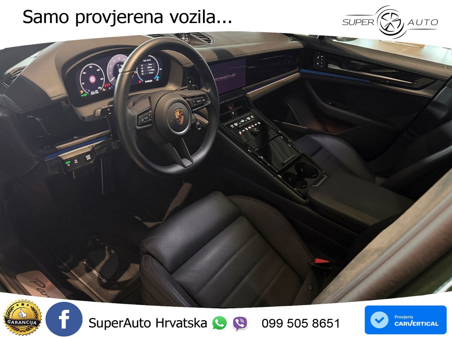 Porsche Panamera 4S 2.9 V6 (544 KS) E-Hybrid PDK ACC+HEAD+4xGR SJED+360+PANO