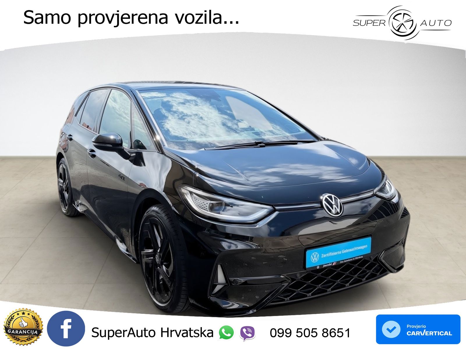 Volkswagen ID.3 GTX Performance 84 kWh (326 KS)