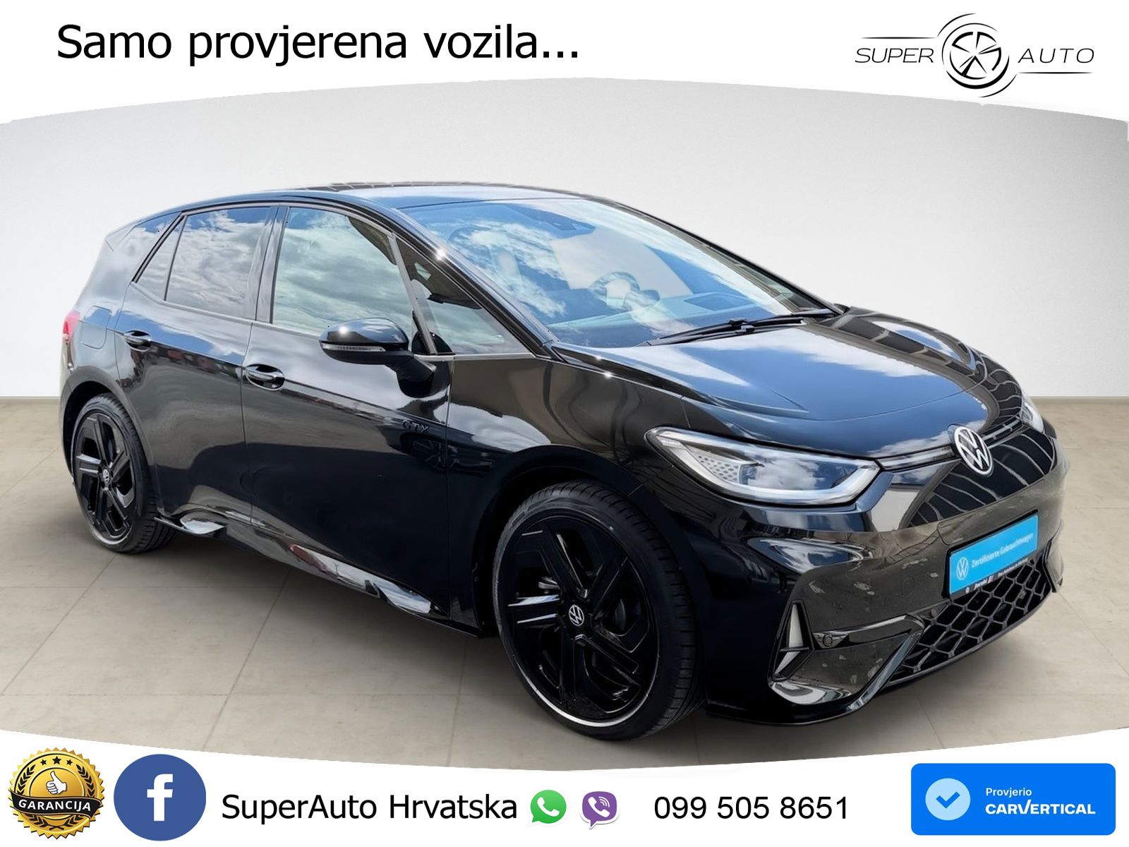 Volkswagen ID.3 GTX Performance 84 kWh (326 KS)
