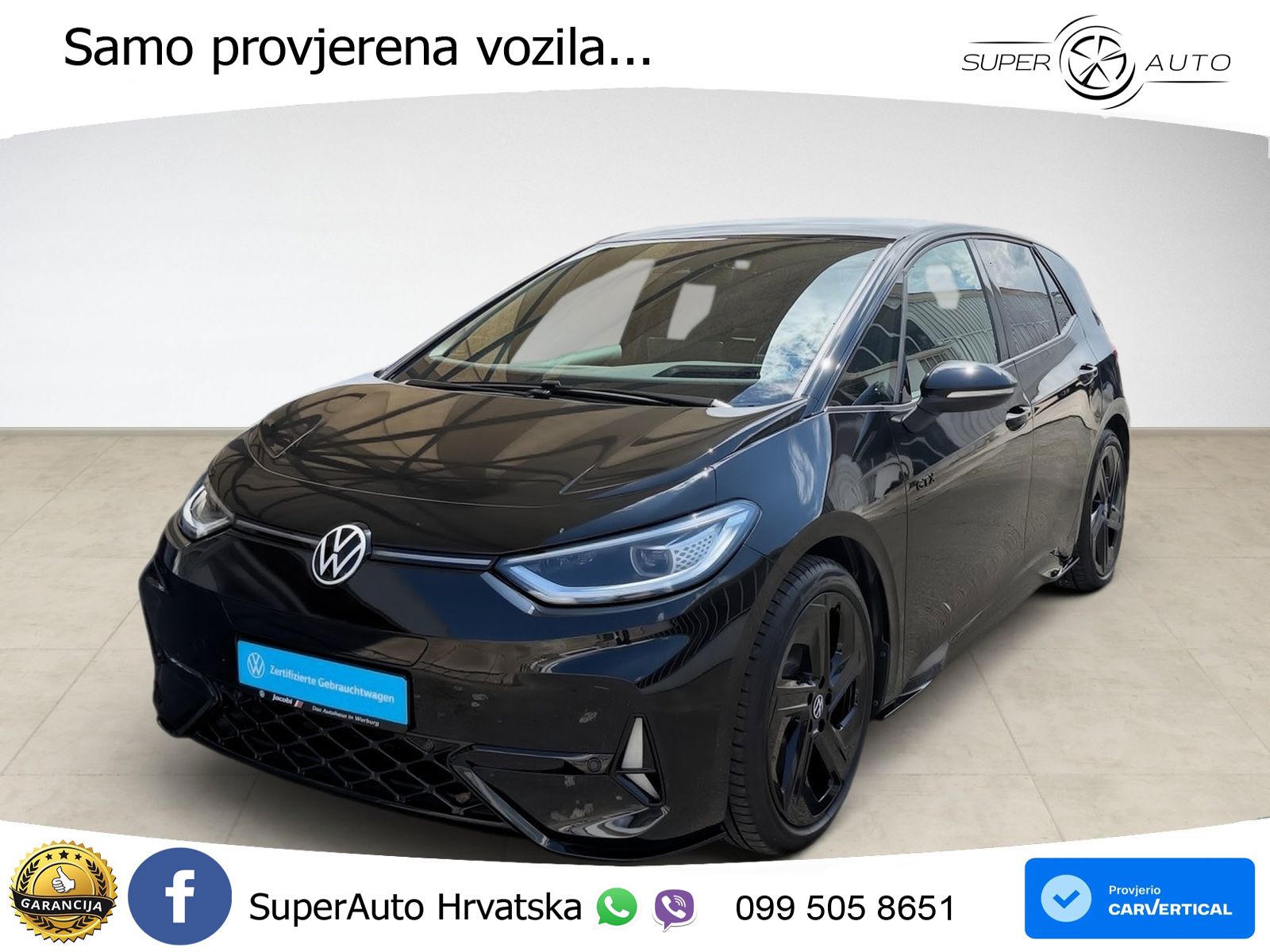 Volkswagen ID.3 GTX Performance 84 kWh (326 KS)