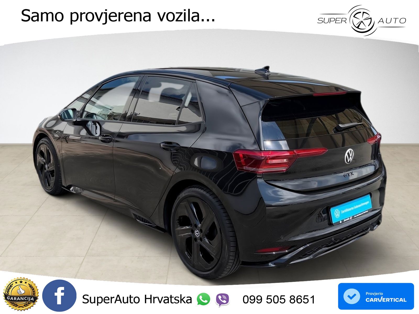 Volkswagen ID.3 GTX Performance 84 kWh (326 KS)