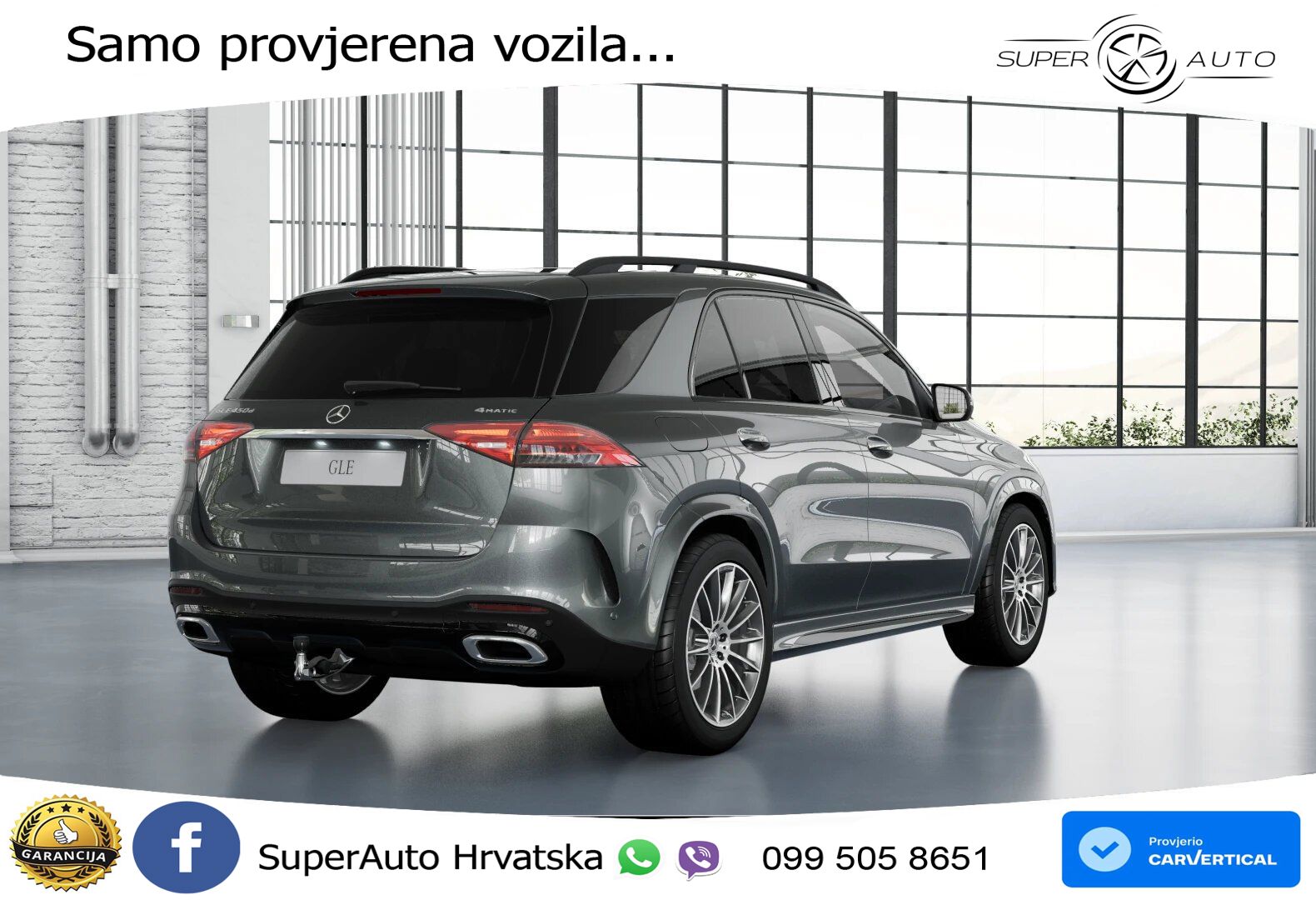 Mercedes GLE 450d (367 KS) EQ Boost 4MATIC 9G-TRONIC AMG LED+GR SJED+ACC