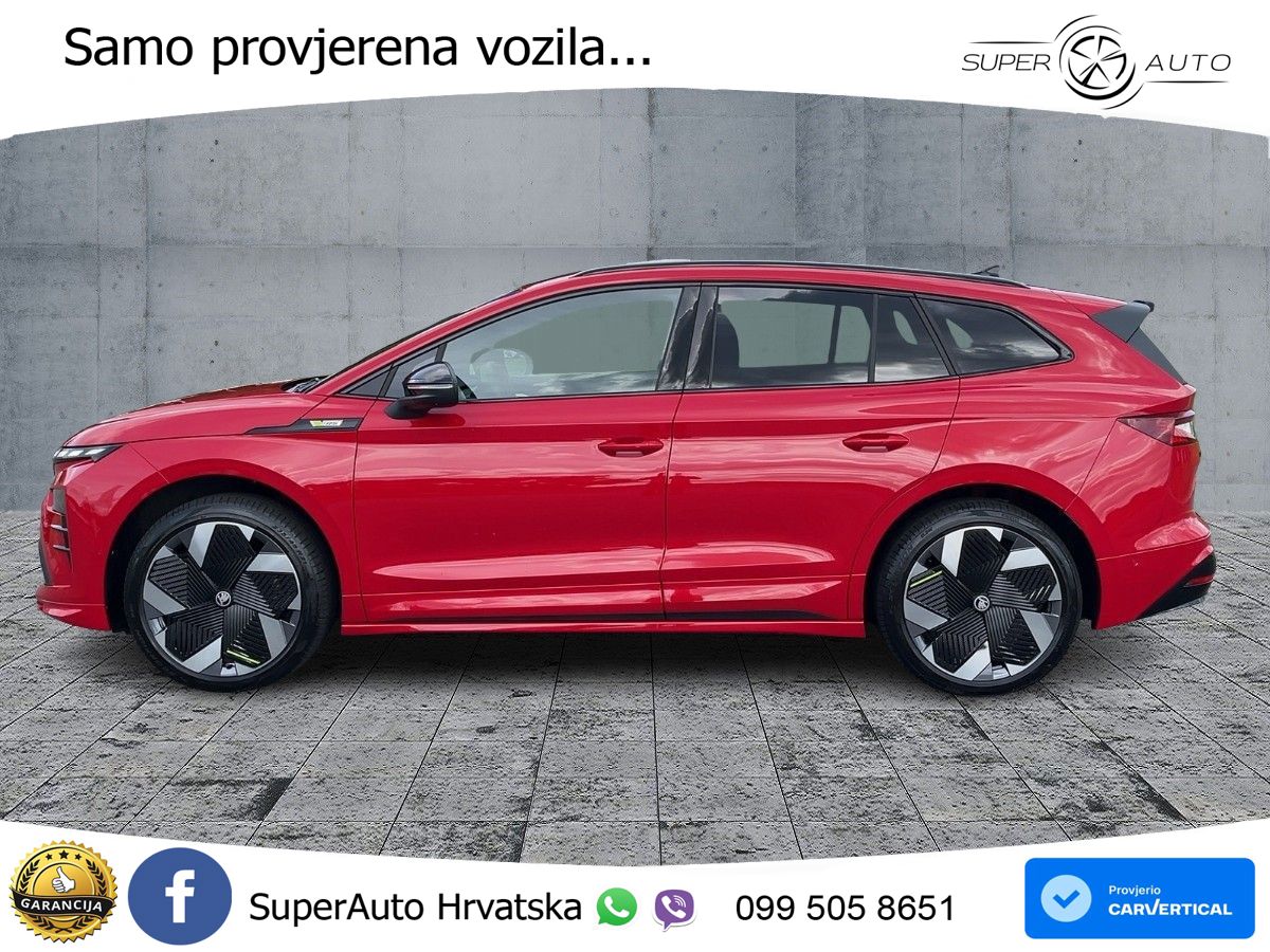 Škoda Enyaq iV RS 82 kWh (340 KS) AWD LED+GR SJED+ACC