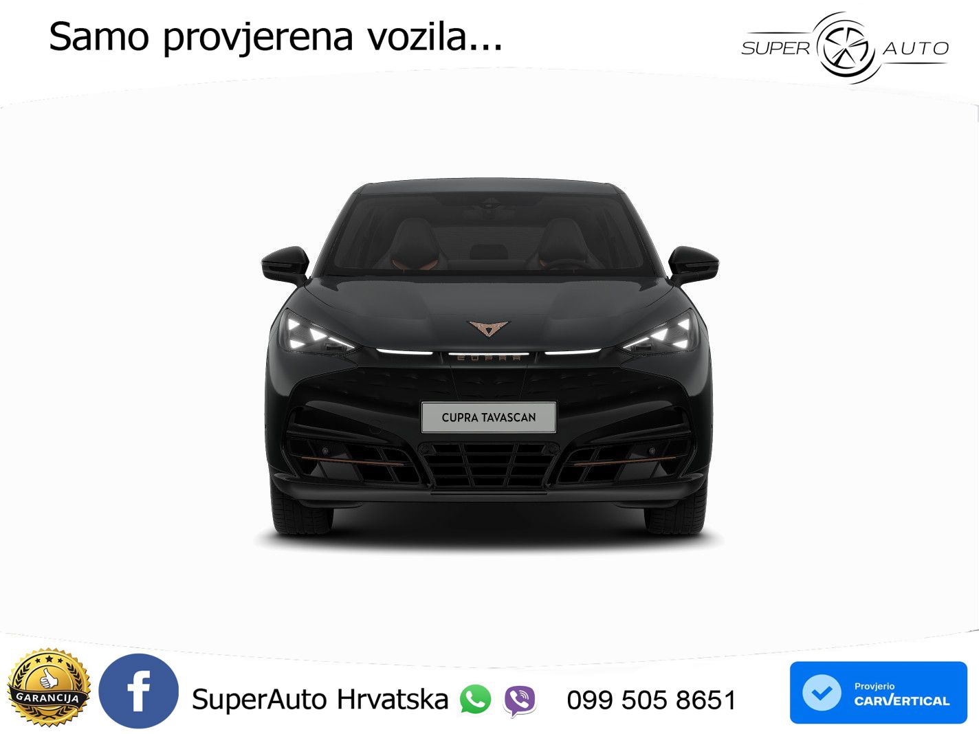 Cupra Tavascan 82 kWh (286 KS) LED+GR SJED+ACC