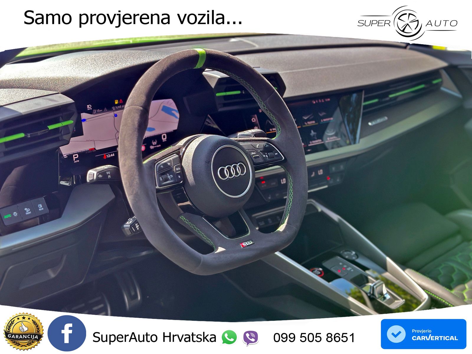 Audi RS3 Sportback 2.5 TFSI (400 KS) quattro S tronic LED+GR SJED+ACC