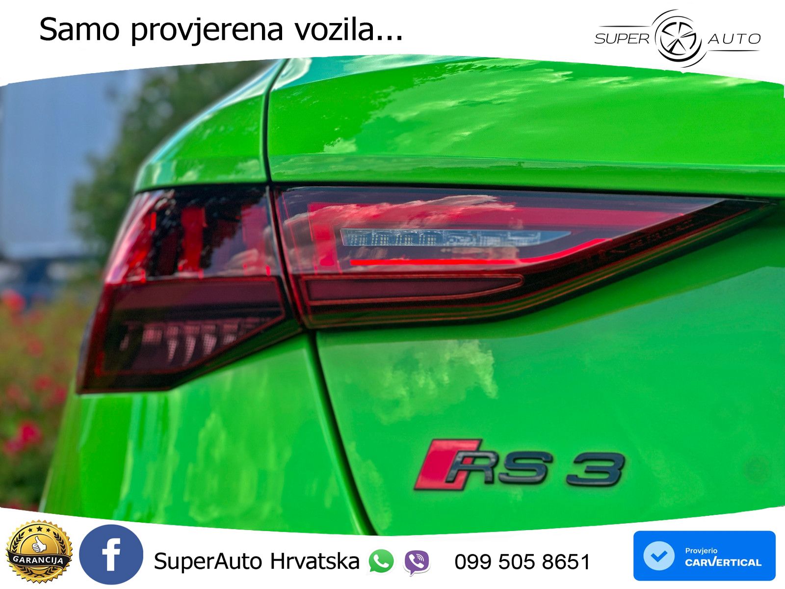 Audi RS3 Sportback 2.5 TFSI (400 KS) quattro S tronic LED+GR SJED+ACC