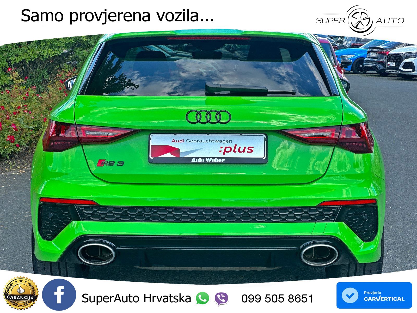 Audi RS3 Sportback 2.5 TFSI (400 KS) quattro S tronic LED+GR SJED+ACC