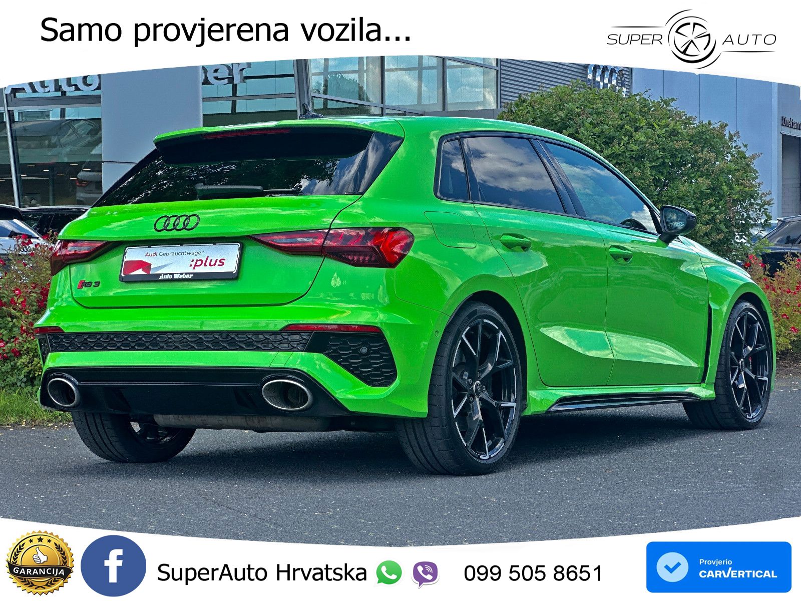Audi RS3 Sportback 2.5 TFSI (400 KS) quattro S tronic LED+GR SJED+ACC