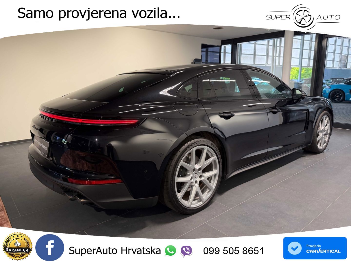 Porsche Panamera 4 2.9 V6 (470 KS) E-Hybrid PDK ACC+HEAD+4xGR SJED+360+PANO