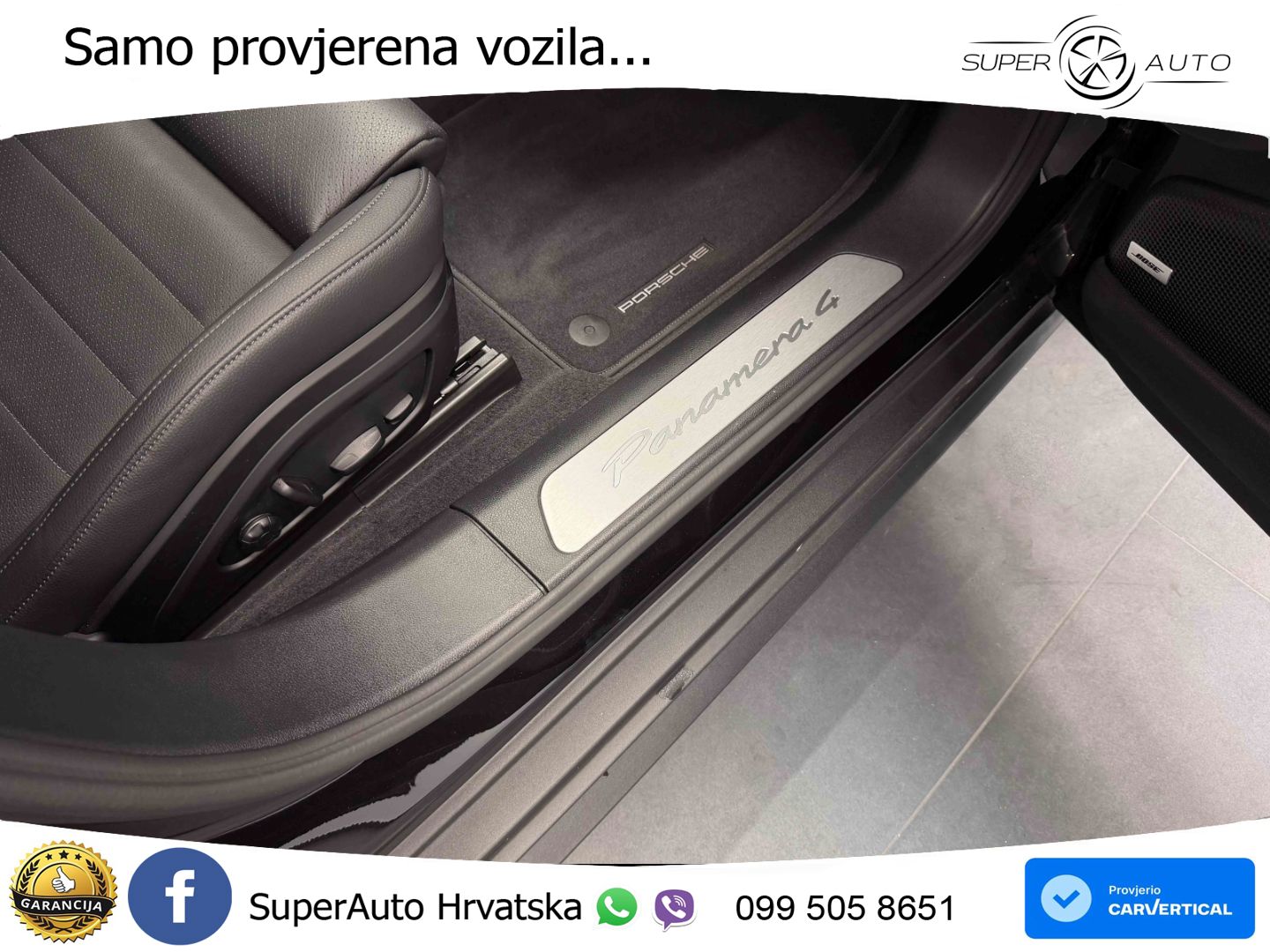 Porsche Panamera 4 2.9 V6 (470 KS) E-Hybrid PDK ACC+HEAD+4xGR SJED+360+PANO