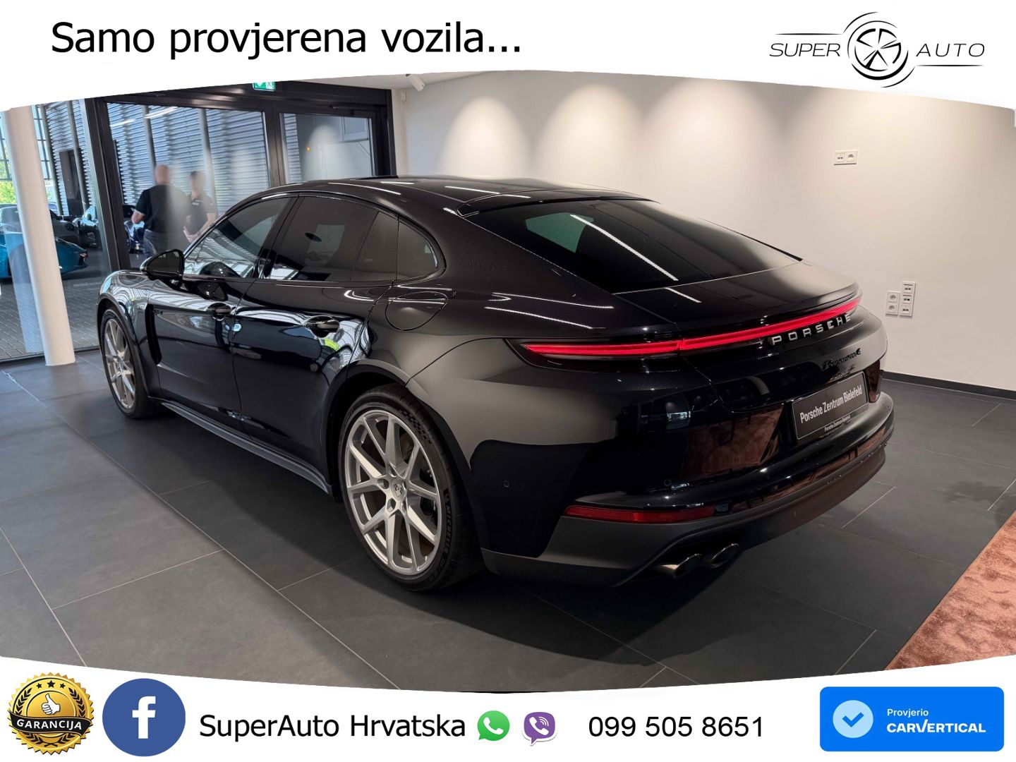 Porsche Panamera 4 2.9 V6 (470 KS) E-Hybrid PDK ACC+HEAD+4xGR SJED+360+PANO
