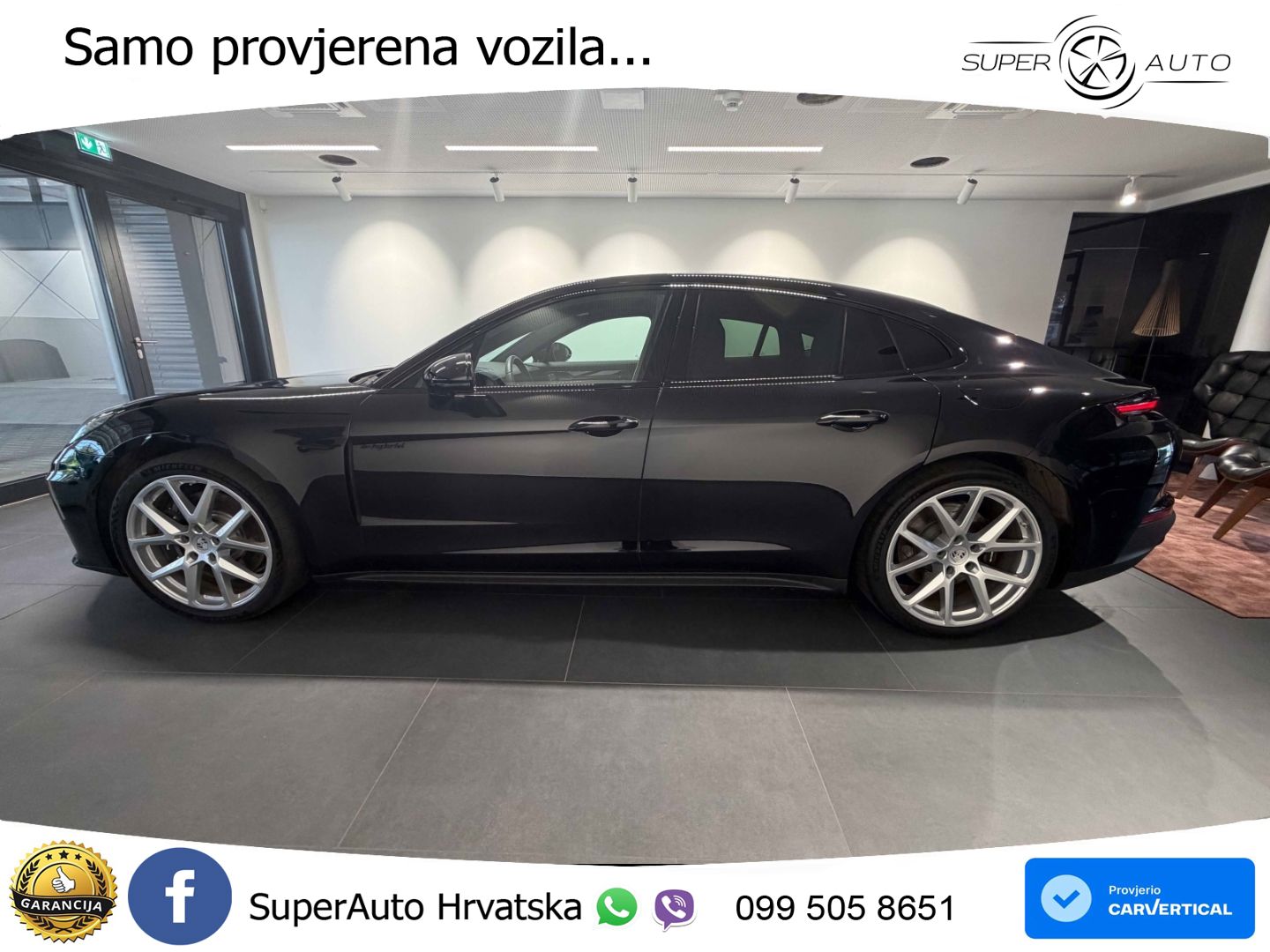 Porsche Panamera 4 2.9 V6 (470 KS) E-Hybrid PDK ACC+HEAD+4xGR SJED+360+PANO