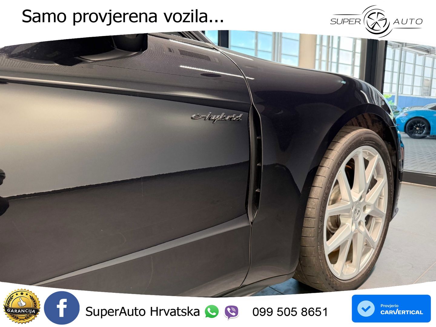 Porsche Panamera 4 2.9 V6 (470 KS) E-Hybrid PDK ACC+HEAD+4xGR SJED+360+PANO
