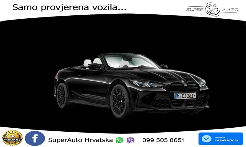 BMW M4 Convertible Competition 3.0 (510 KS) xDrive Steptronic
