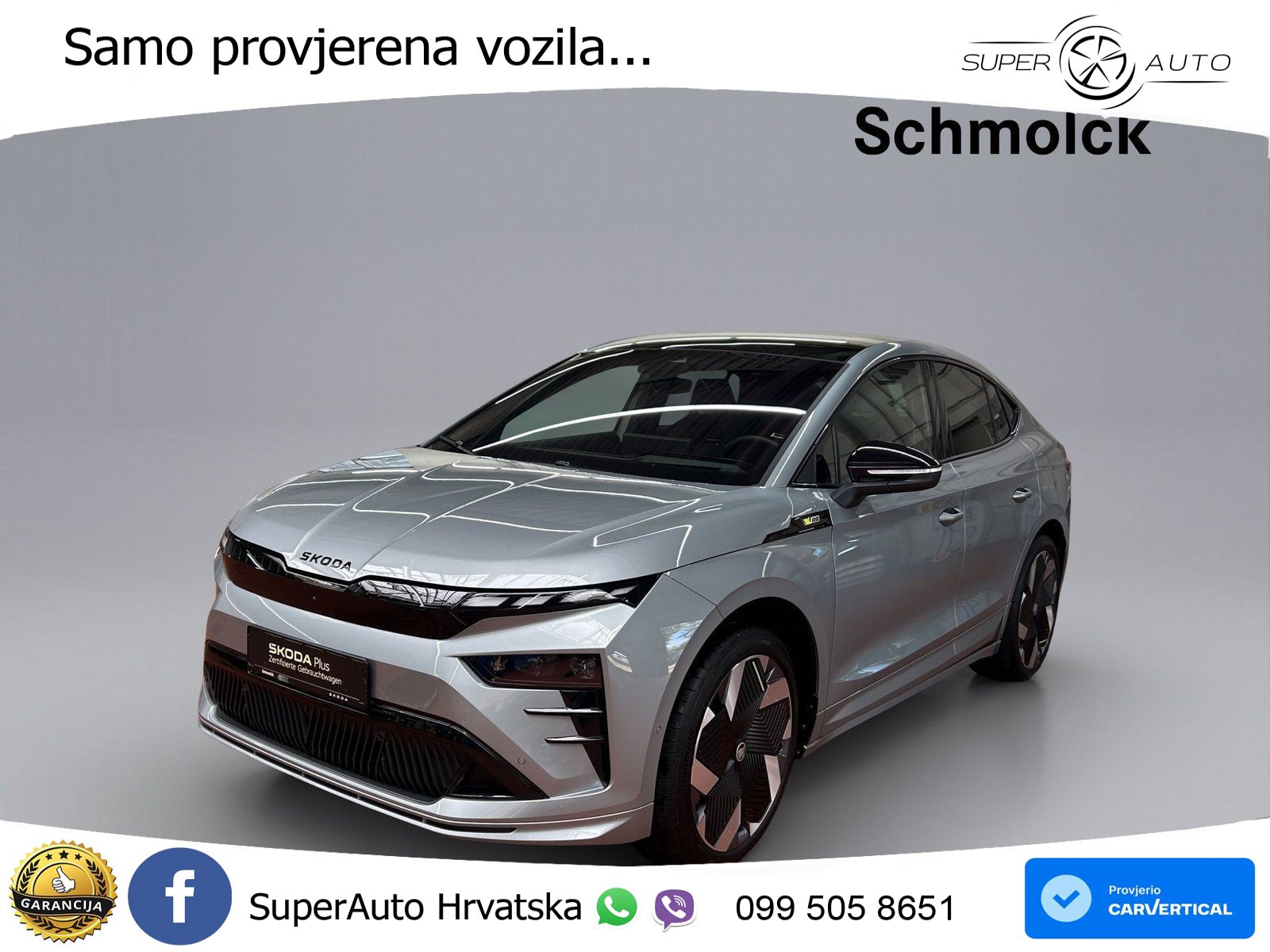 Škoda Enyaq Coupe iV RS 82 kWh (340 KS) AWD LED+GR SJED+ACC