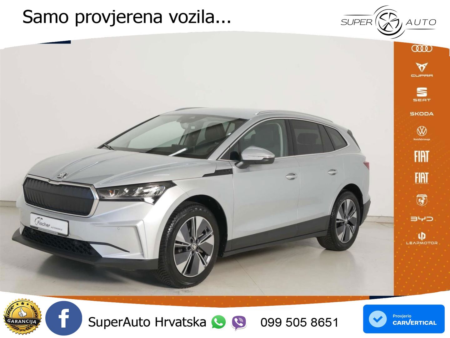 Škoda Enyaq iV 85x 82 kWh (286 KS) AWD