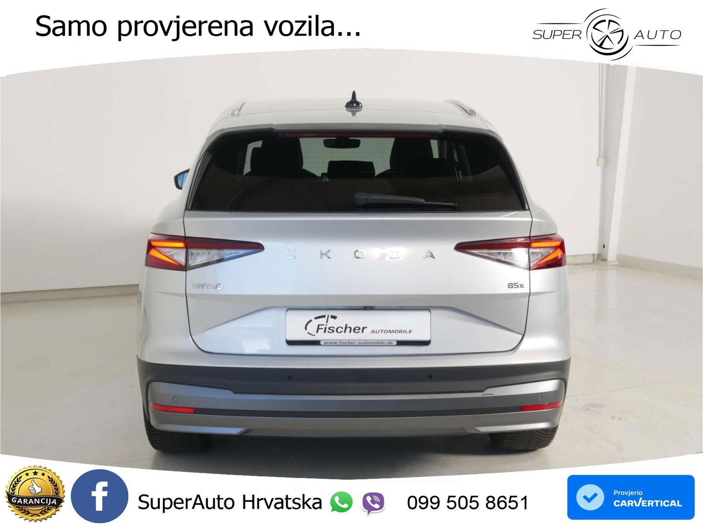 Škoda Enyaq iV 85x 82 kWh (286 KS) AWD
