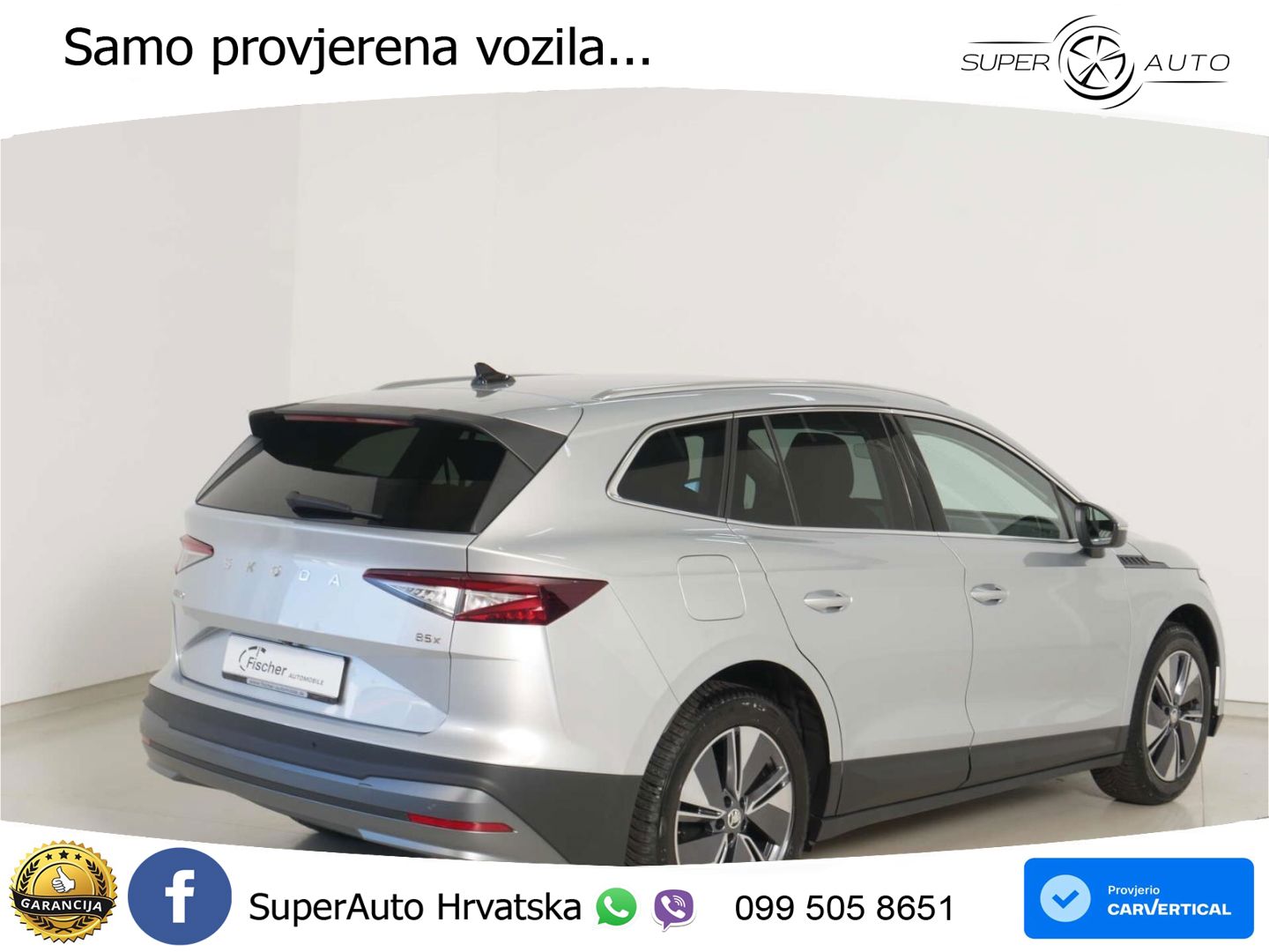 Škoda Enyaq iV 85x 82 kWh (286 KS) AWD