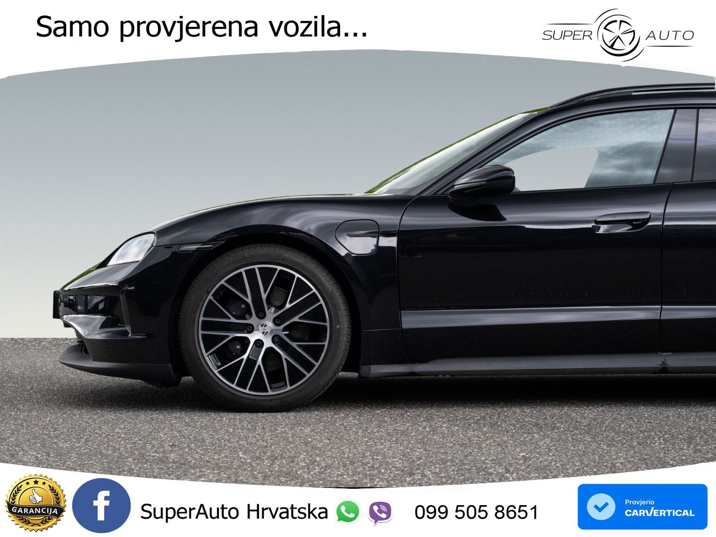 Porsche Taycan Sport Turismo 105 kWh (435 KS)