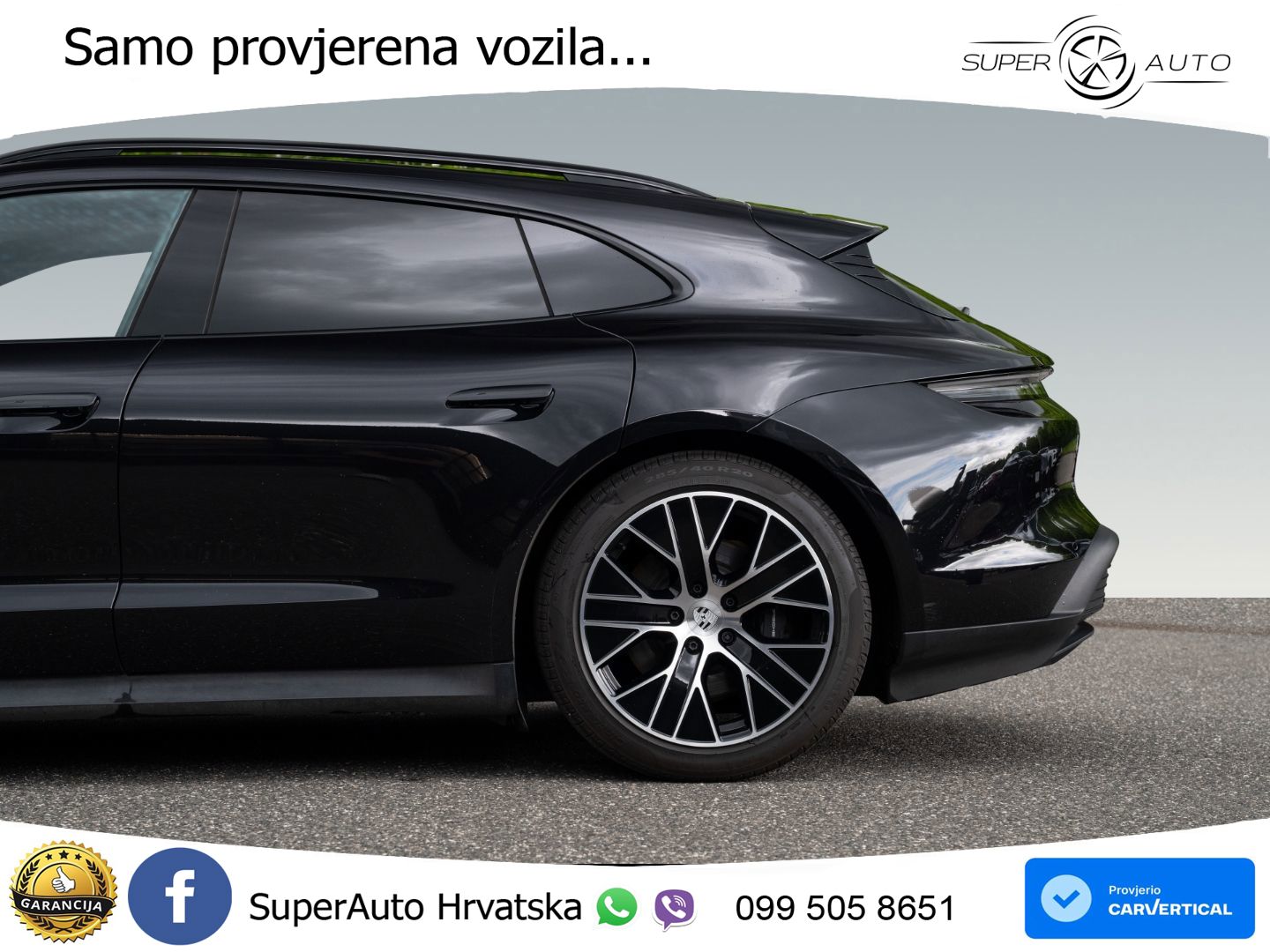 Porsche Taycan Sport Turismo 105 kWh (435 KS)