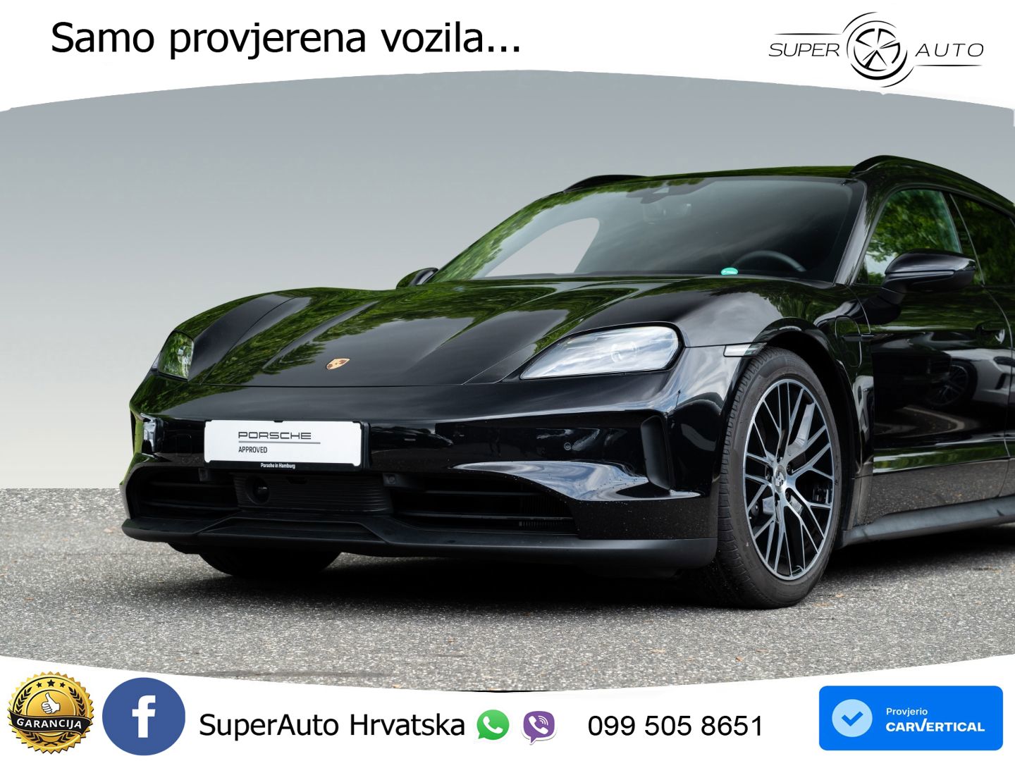 Porsche Taycan Sport Turismo 105 kWh (435 KS)