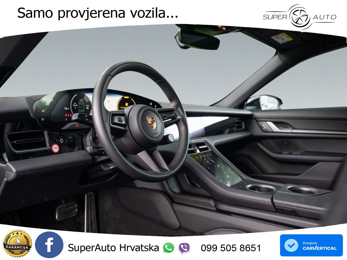 Porsche Taycan Sport Turismo 105 kWh (435 KS)