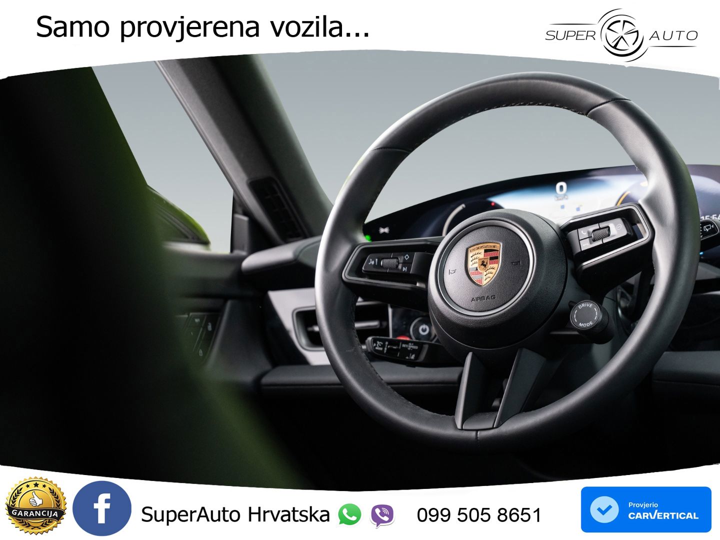 Porsche Taycan Sport Turismo 105 kWh (435 KS)