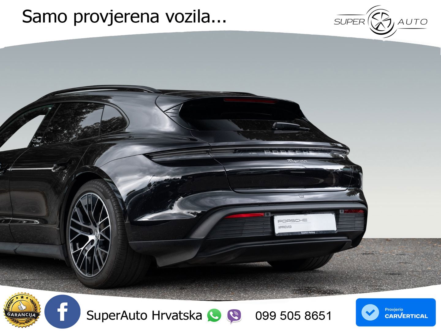 Porsche Taycan Sport Turismo 105 kWh (435 KS)