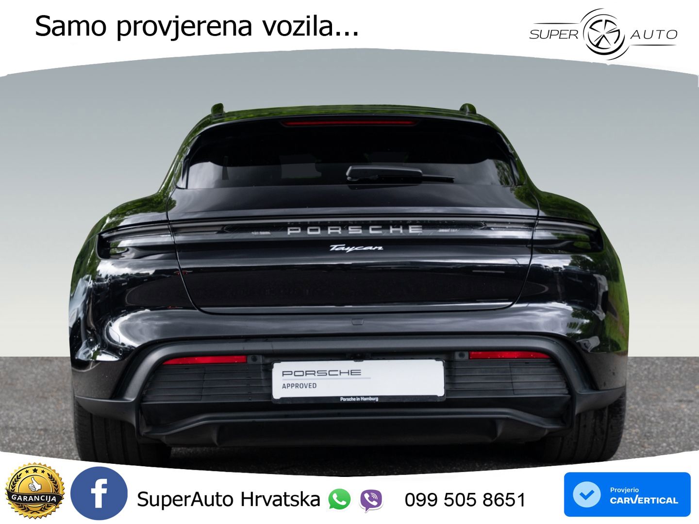 Porsche Taycan Sport Turismo 105 kWh (435 KS)