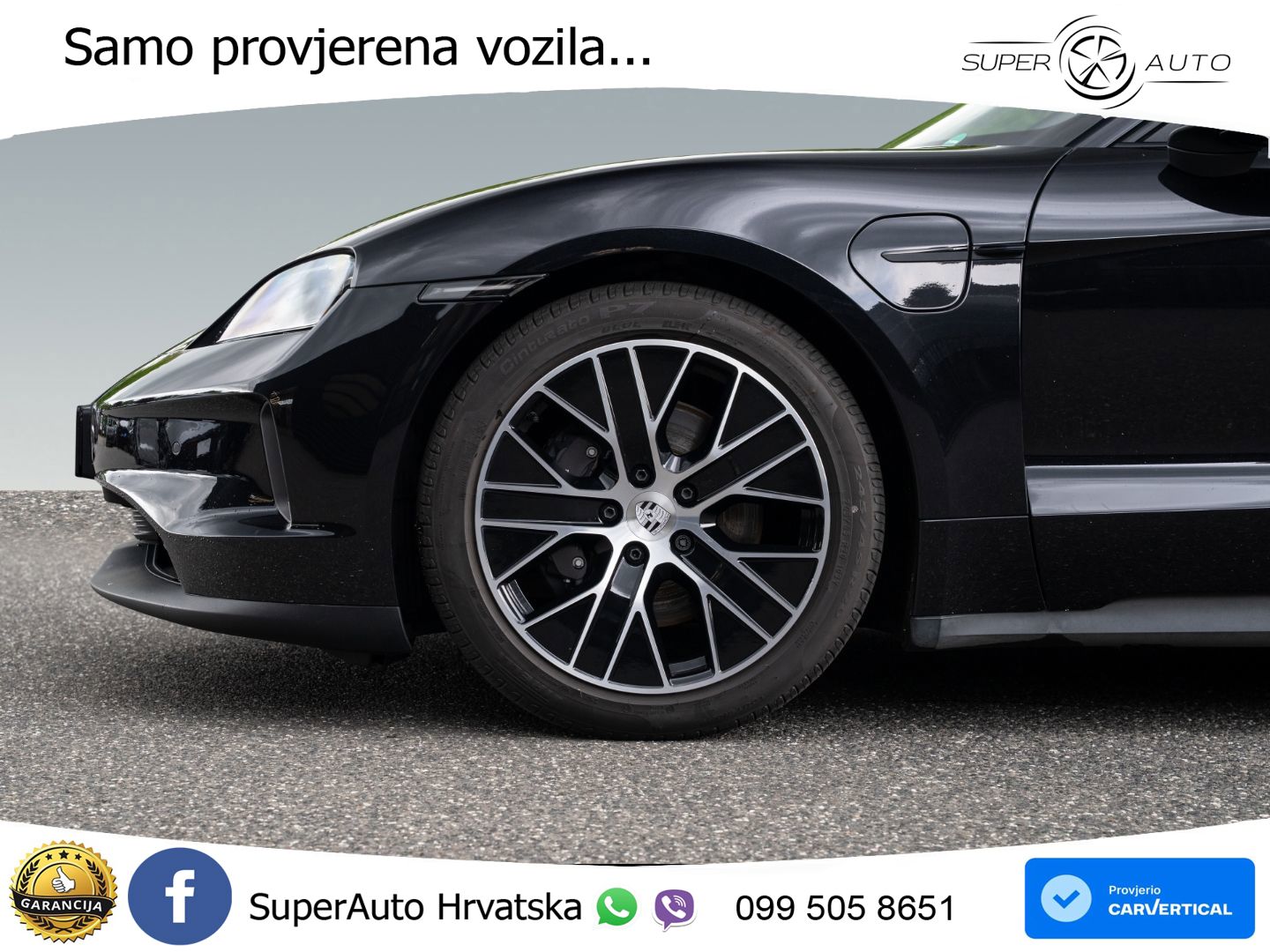 Porsche Taycan Sport Turismo 105 kWh (435 KS)