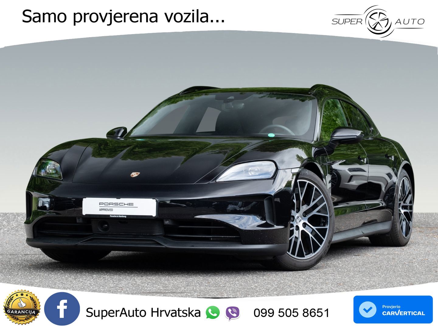 Porsche Taycan Sport Turismo 105 kWh (435 KS)