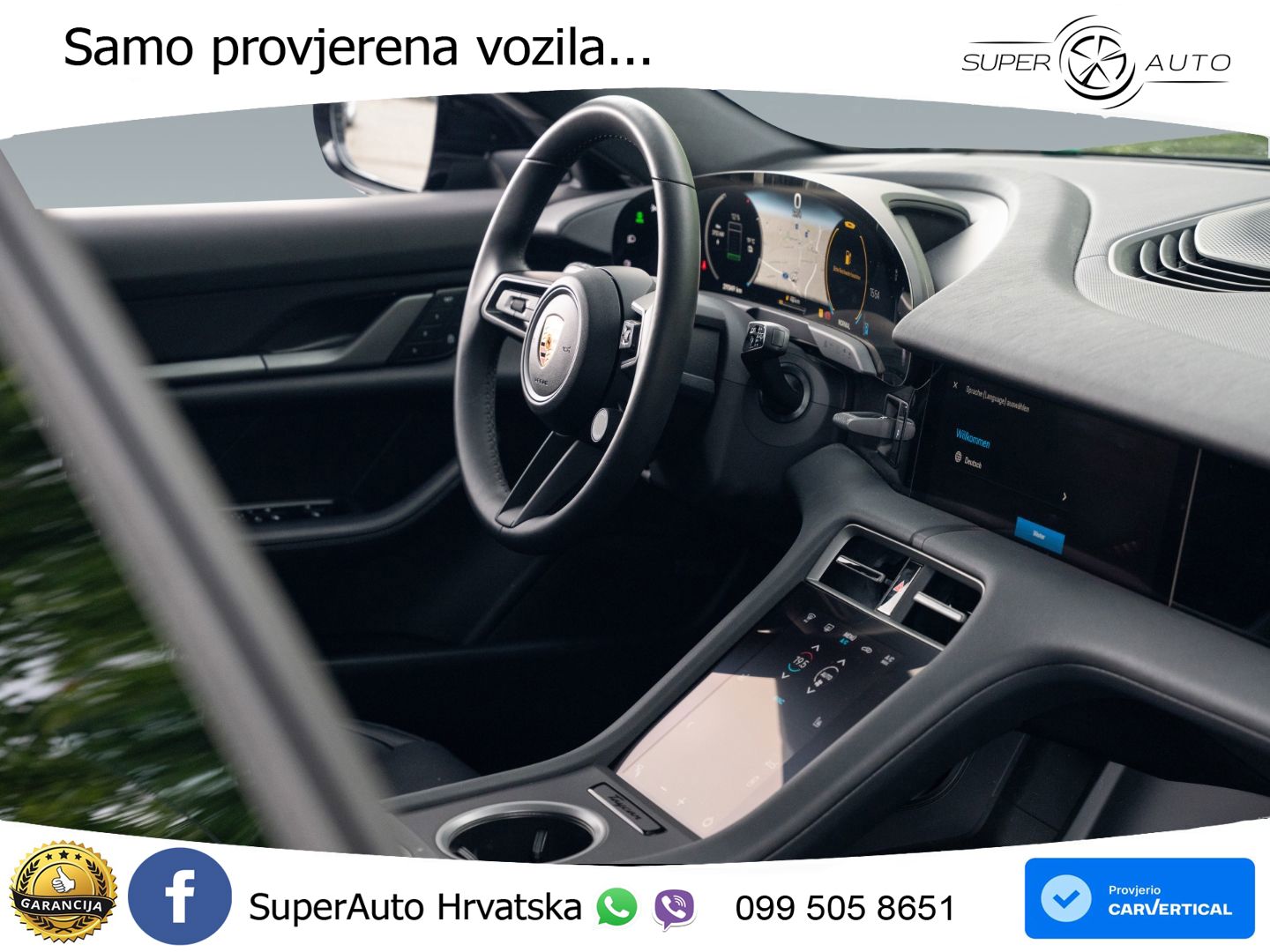 Porsche Taycan Sport Turismo 105 kWh (435 KS)