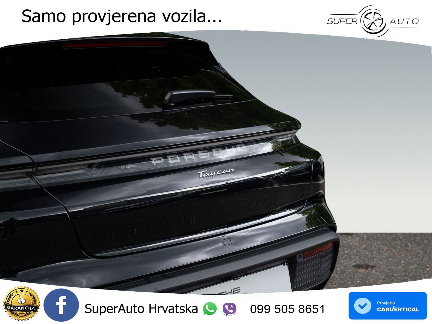 Porsche Taycan Sport Turismo 105 kWh (435 KS)